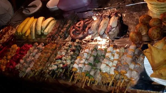 A small example of what can be found at the Fish Market at Forodhani Garden (Tripadvisor)
