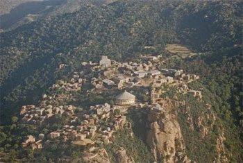 Debre Bizen monastery.