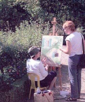 art lessons in Giverny