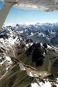 The Southern Alps, on the South Island of New Zealand. photo: Marie Javins.