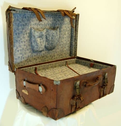 How to Restore Vintage luggage.