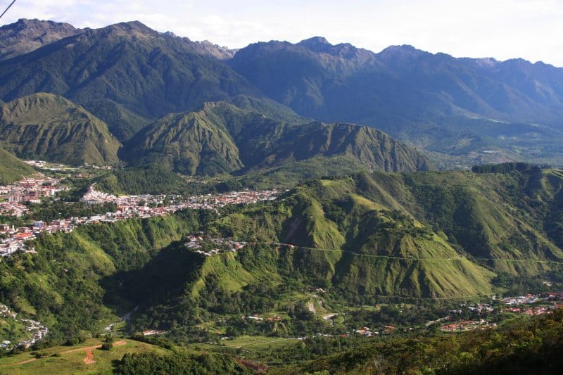 Tucked away in the Venezuelan Andes is the city of Merida. Photo courtesy of Venezuelan Tourism