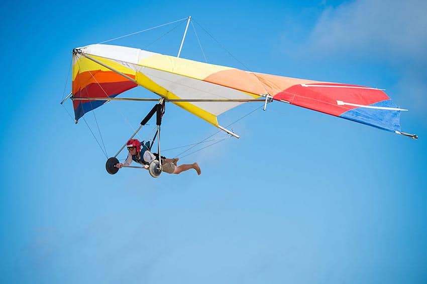 Hang Gliding, courtesy Kitty Hawk Kites