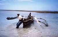 Fishermen going out to sea.