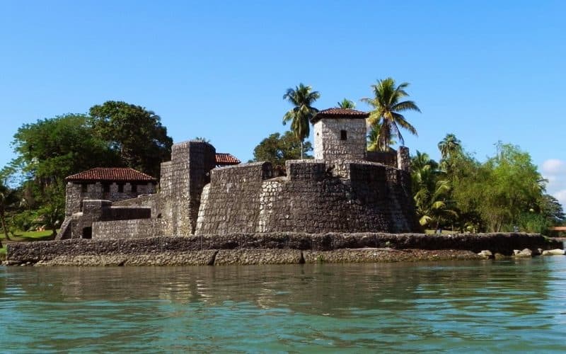 The Castillo de San Felipe de Lara, a Spanish colonial fort that sits at the entrance to eastern Guatemala's Lake Izabal. Photo courtesy of Enjoy Guatemala