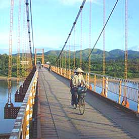 A bridge in Vietnam.