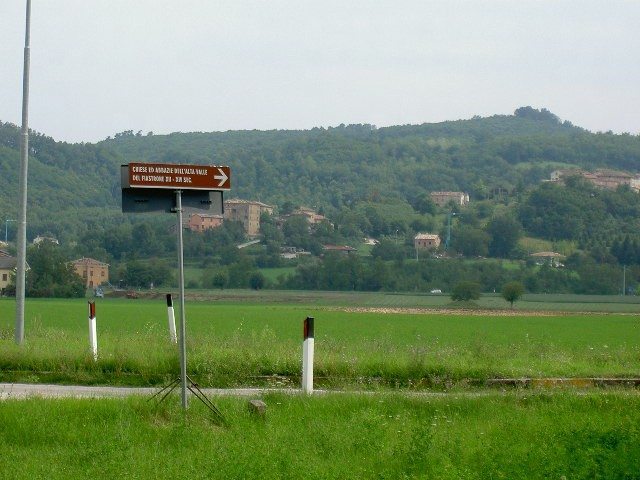 The scenery of Le Marche is so pretty, and there are very few tourists to be seen.