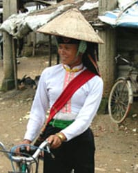 A White Thai woman