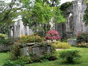 The ruins in Cartago