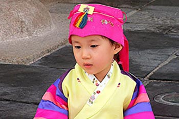 korean child