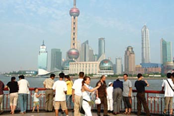 Another view of the Pudong skyline