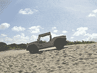 Natal's transportation of choice: the dune buggy.