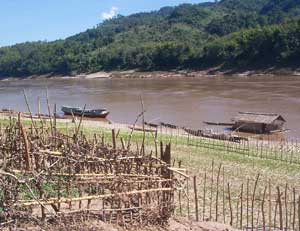 Mekong River in Laos