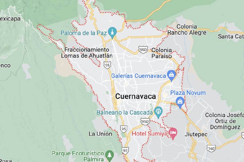 cuernavaca map
