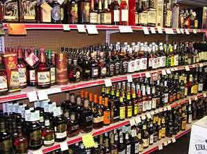 Liquor World in Bardstown has a more than admirable selection of bourbon. Photos by Leslie Patrick