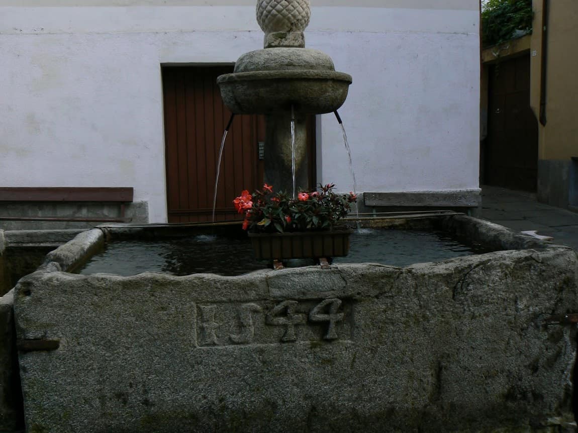 A fountain in Turin.