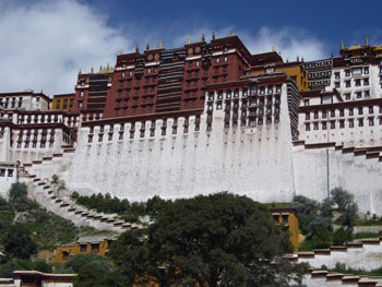 Potala Palace in Lhasa, Tibet