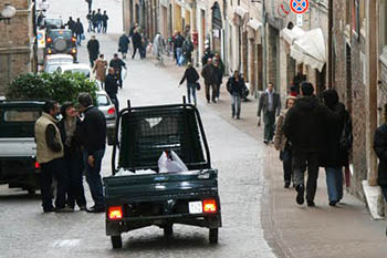 Street scene in Urbino