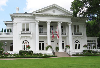 The Neo-Classical Governor's Mansion was built in 1907.