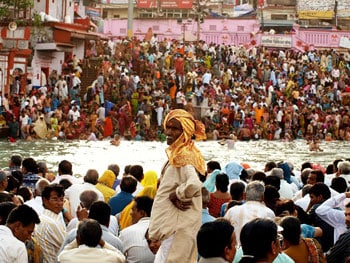 Kumbh Mela, the largest gathering in the world. Photos by David Joshua Jennings. 