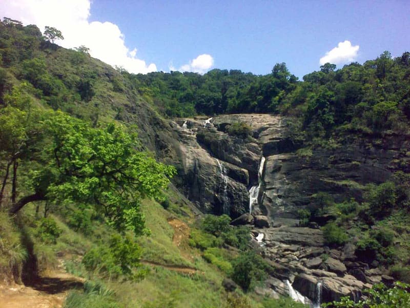 Mallalli Falls, about 1.5 hours drive from Madikeri, is one of the lesser known falls in the district. Though getting down to the falls makes for one tough trek, the view of the gorgeous Western Ghats makes it all worth it.