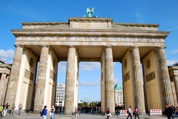 Brandenburg Gate, Berlin.