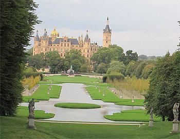 Schwerin Castle, in Northern Germany. photo by Kent E. St. John.