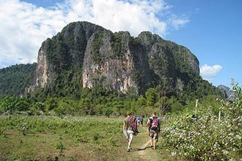 Udon Thani to Vientiane: Hiking in Laos.