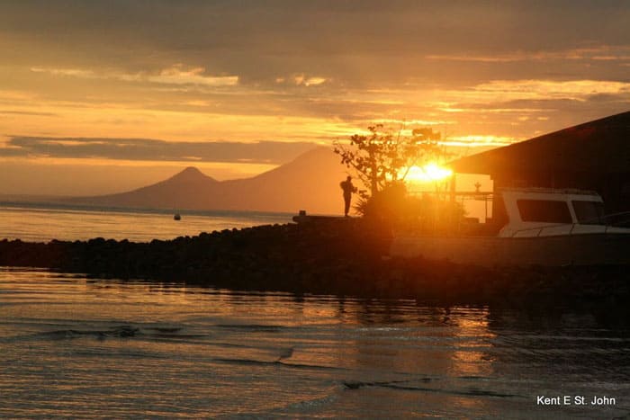 Sunrise at Walindi Resort, Papua New Guinea. Photos by Kent E. St. John.