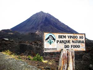 Mount Fogo is an active volcano - photos by Anna Etmanska