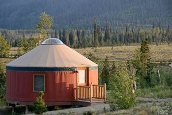 A yurt in Colorado.