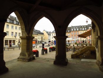 Echternach marketplace