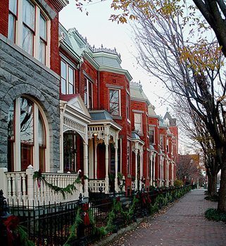 Gentrified Church Hill, Richmond.