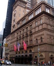 Carnegie Hall, home of many a great Dylan show.