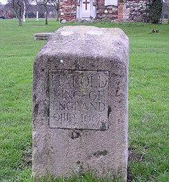 Gravestone of King Henry of England in Essex.