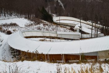The Luge at Lake Placid.
