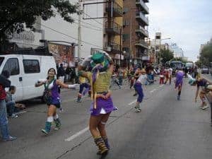 Dancing Murga in the streets of Cordoba. Photos by Jessica Michele Garcia.