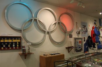 Olympics Museum in Lake Placid, where two Olympic games have been held.
