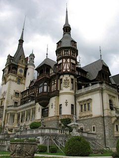 Peles Castle, just outside Bucharest, Romania.