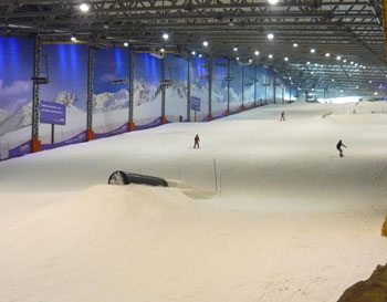 You can ski all year 'round at the Snow Arena in Druskininkai.