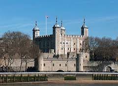 The Tower of London, scene of many crimes and criminals
