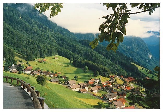 Countryside of Liechtenstein near Switzerland. photo by Sloane Travel Photography.