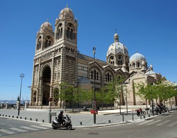 Cathedrale de la Nouvelle Major at the edge of Marseille’s old town.