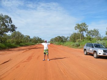 Plenty of room to stretch out in Broome.