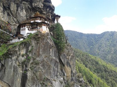 Paro-Taktsang monestery in Bhutan. 