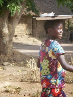 Girl in Central Africa Republic.