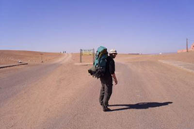 Sahara Hiking