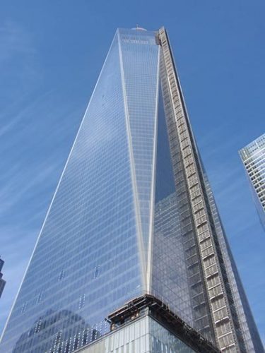 1 World Trade Center, the building that rose to take the place of the Twin Towers in New York.