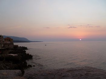 Sunset at Cefalu
