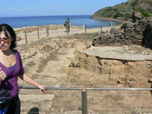 Phoenician/Roman ruins at Nora, near Caligiari, Sardinia.